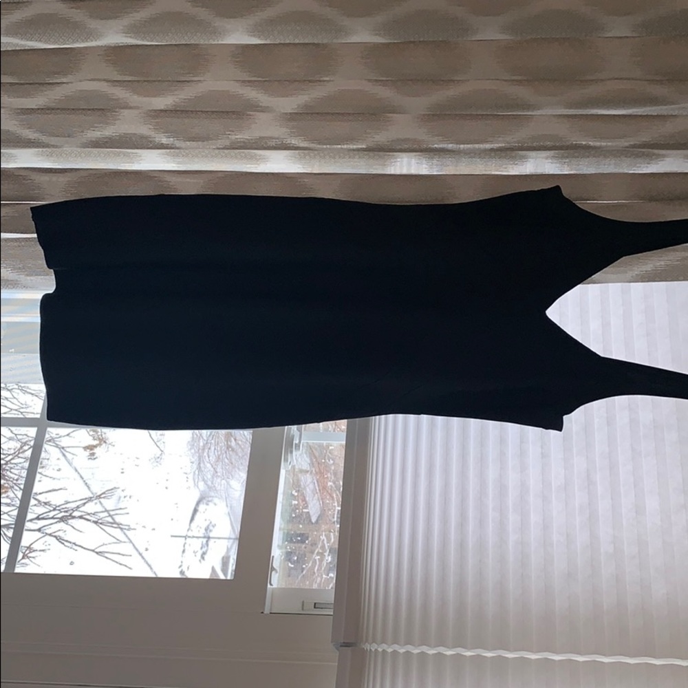 BCBG LIA CRISSCROSS BANDAGE DRESS